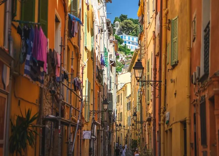 Appartement Bleu Dazur- Hyper Centre - Rue Longue - Menton
